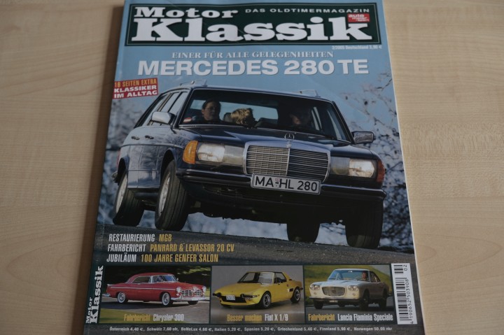 Deckblatt Motor Klassik (02/2005)